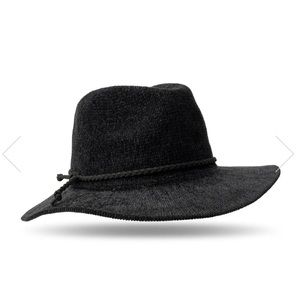BRITTS KNITS GETAWAY FOLDABLE PANAMA HAT- black